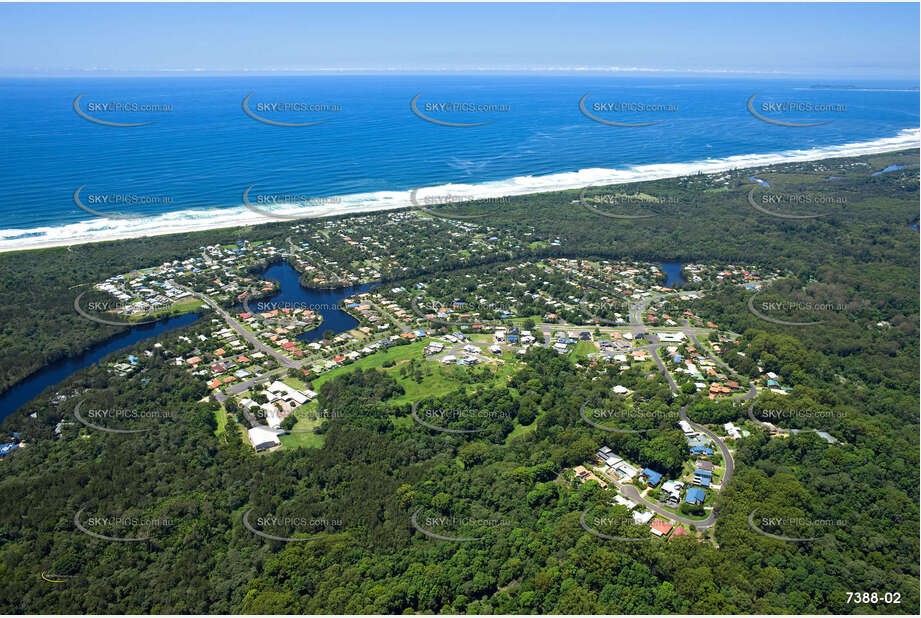 Aerial Photo South Golden Beach Aerial Photography
