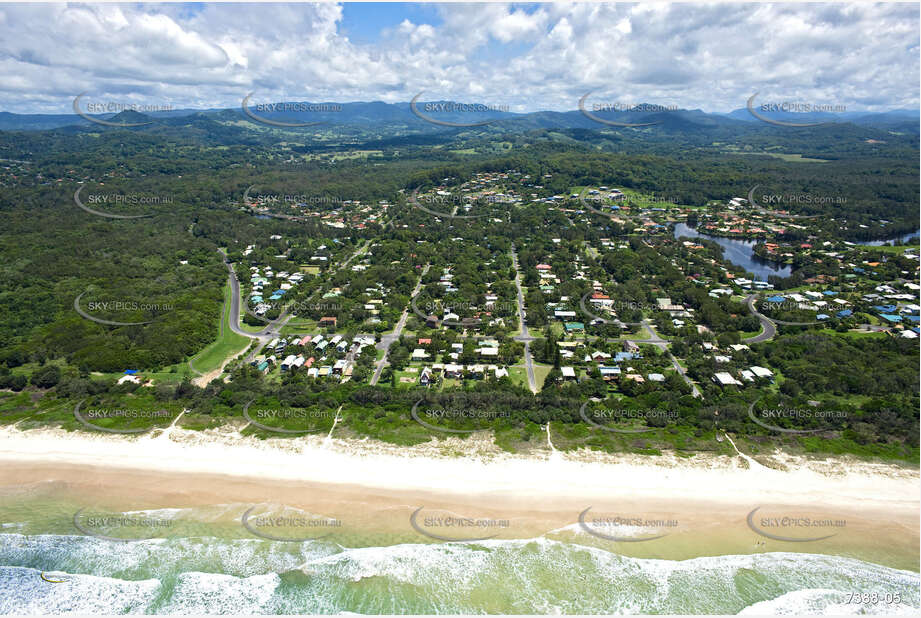 Aerial Photo South Golden Beach Aerial Photography