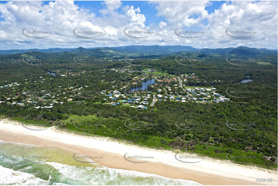Aerial Photo South Golden Beach Aerial Photography