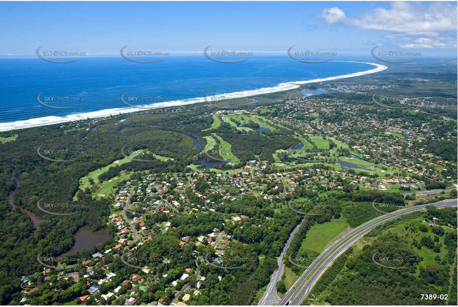 Aerial Photo Ocean Shores NSW Aerial Photography