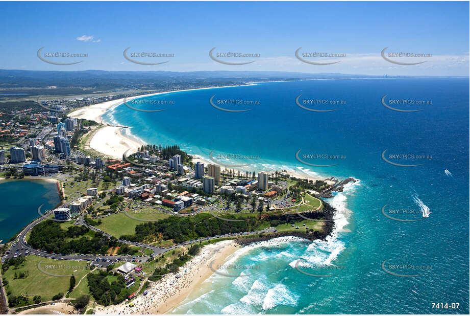 Aerial Photo Coolangatta QLD Aerial Photography