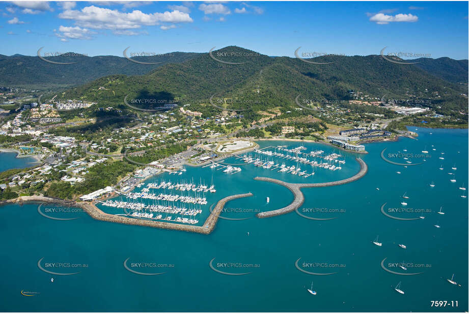 Aerial Photo Airlie Beach QLD Aerial Photography