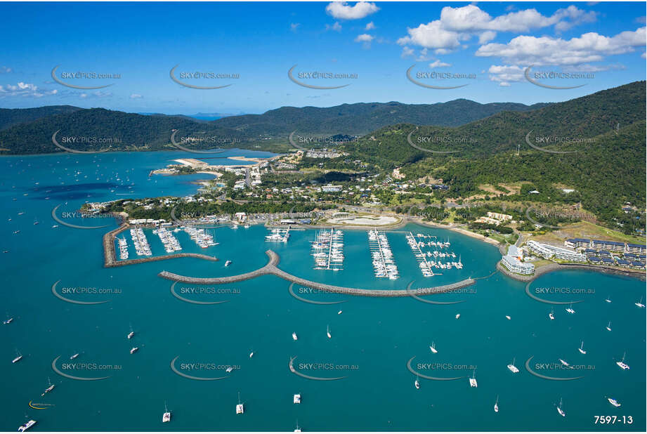 Aerial Photo Airlie Beach QLD Aerial Photography