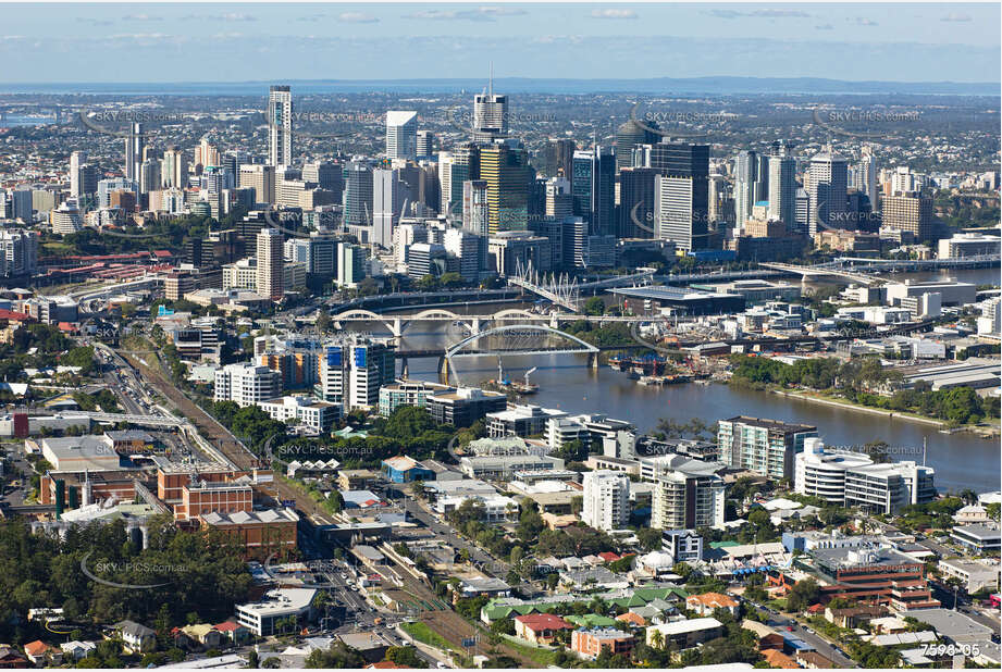 Aerial Photo Milton QLD Aerial Photography