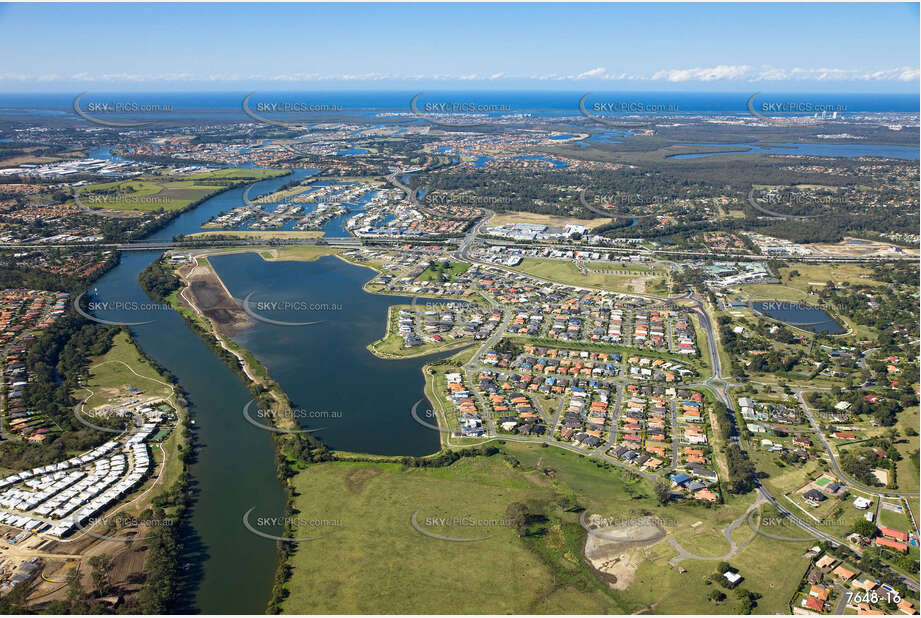 Aerial Photo Oxenford QLD Aerial Photography