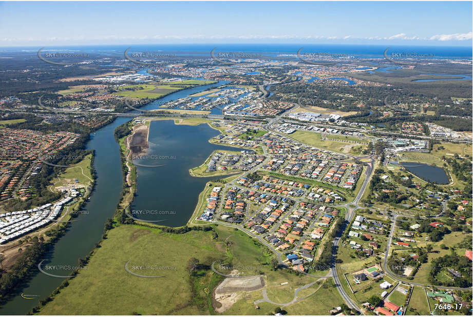 Aerial Photo Oxenford QLD Aerial Photography