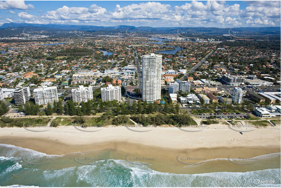 Aerial Photo Burleigh Heads QLD Aerial Photography