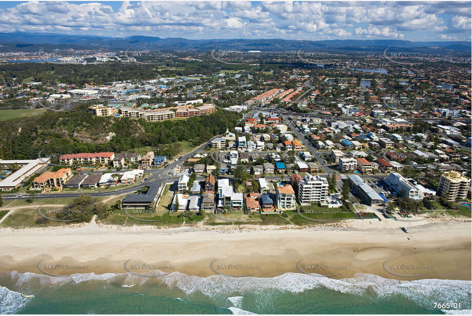 Aerial Photo Mermaid Beach QLD Aerial Photography