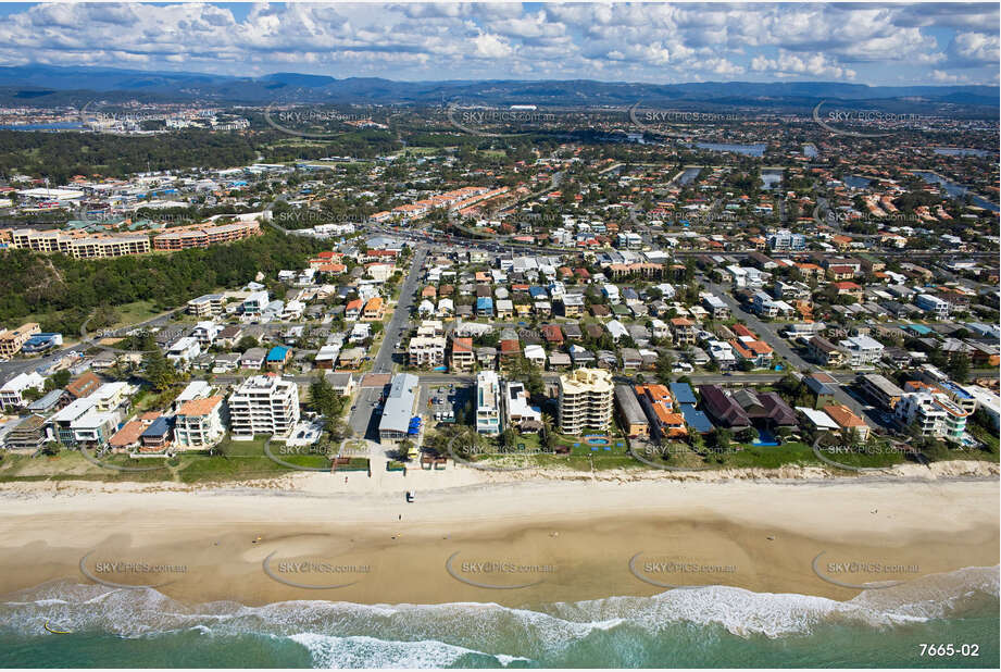 Aerial Photo Mermaid Beach QLD Aerial Photography