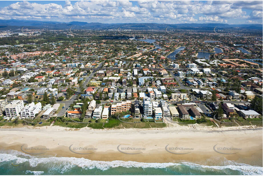 Aerial Photo Mermaid Beach QLD Aerial Photography