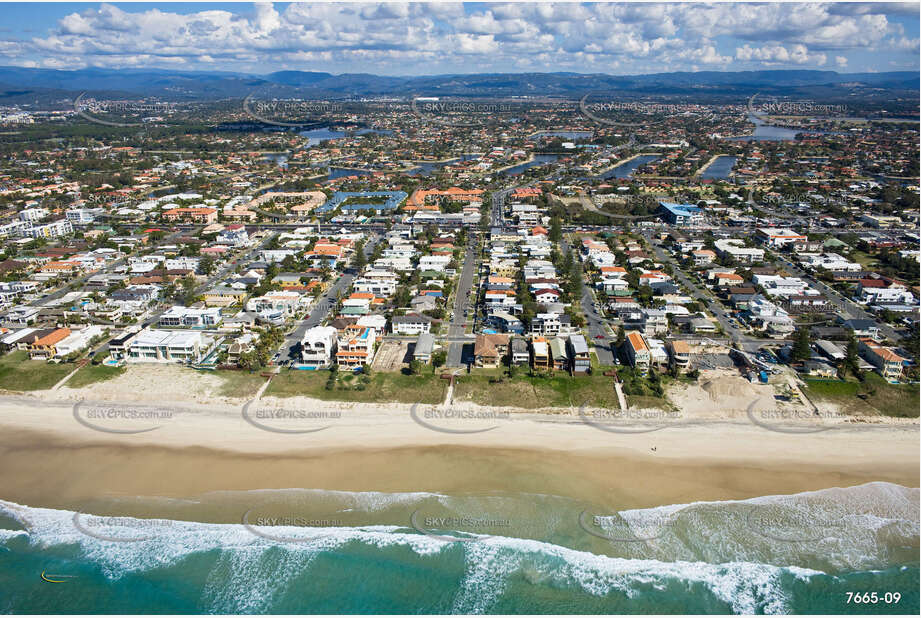 Aerial Photo Mermaid Beach QLD Aerial Photography