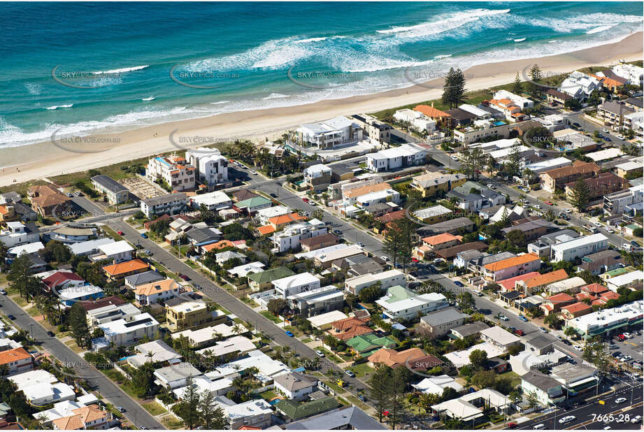 Aerial Photo Mermaid Beach QLD Aerial Photography