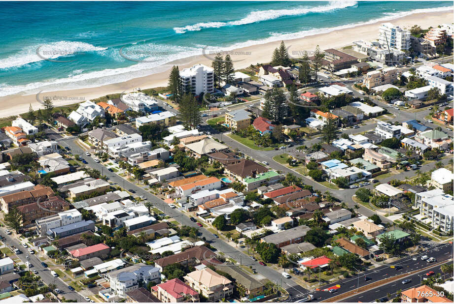 Aerial Photo Mermaid Beach QLD Aerial Photography