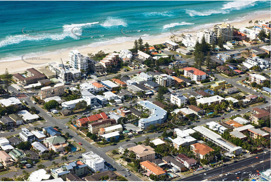 Aerial Photo Mermaid Beach QLD Aerial Photography