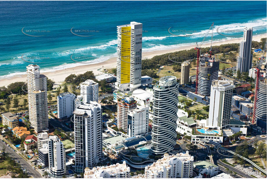 Aerial Photo Broadbeach QLD Aerial Photography