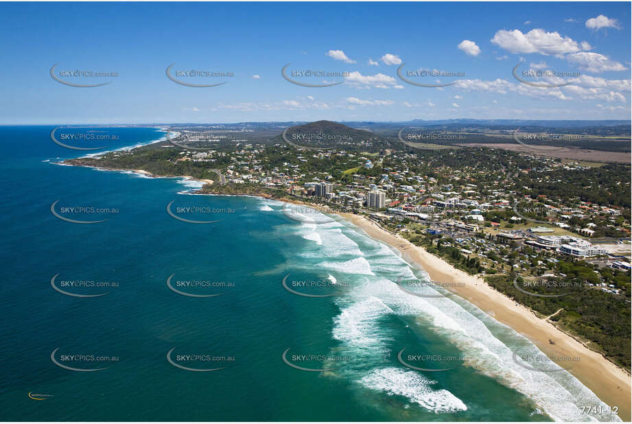 Aerial Photo Coolum Beach QLD Aerial Photography