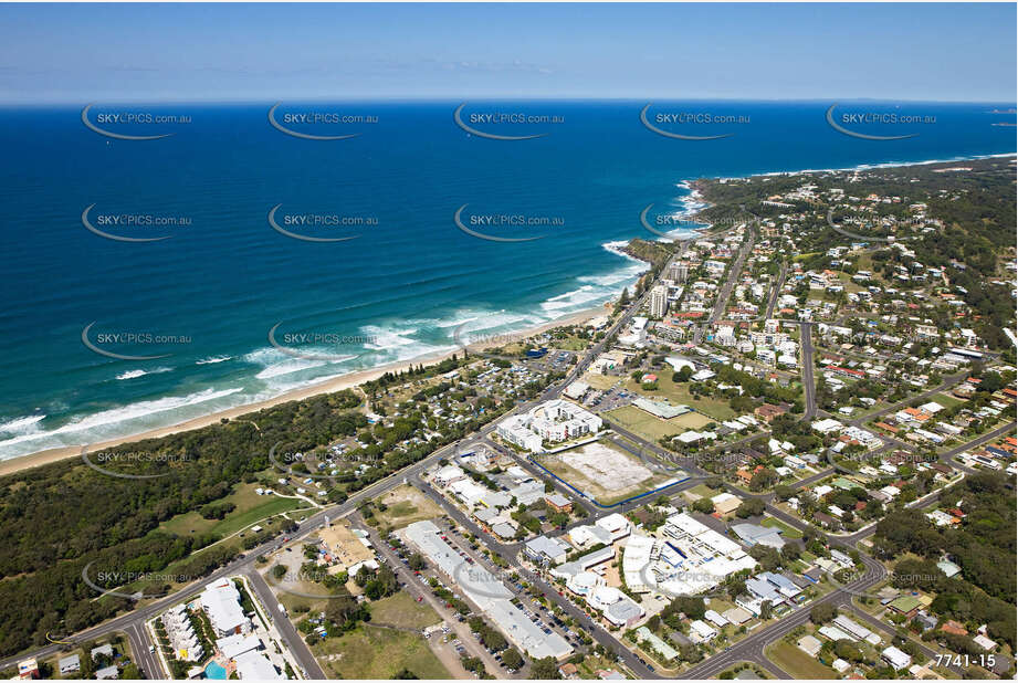 Aerial Photo Coolum Beach QLD Aerial Photography
