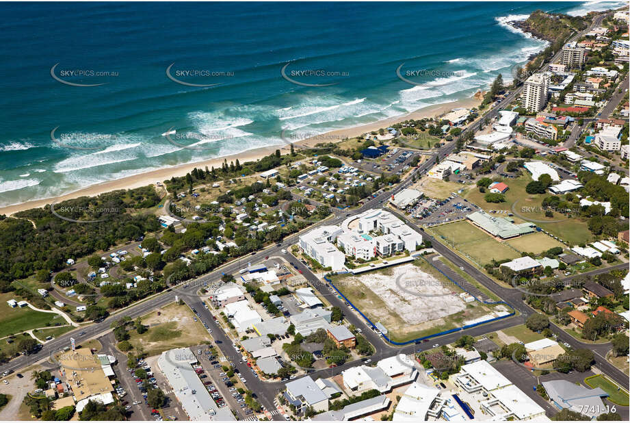 Aerial Photo Coolum Beach QLD Aerial Photography