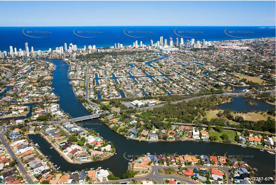 Aerial Photo Broadbeach Waters QLD Aerial Photography
