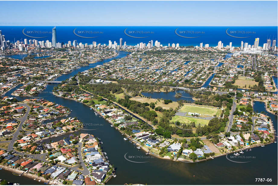 Aerial Photo Broadbeach Waters QLD Aerial Photography