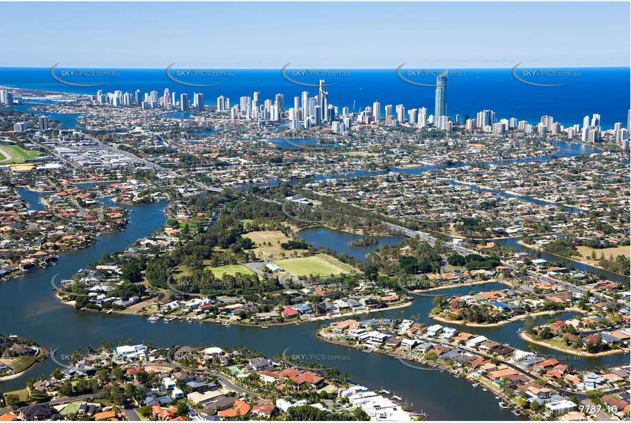 Aerial Photo Broadbeach Waters QLD Aerial Photography