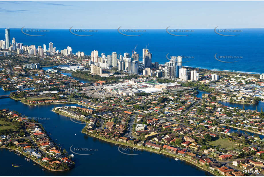 Aerial Photo Mermaid Waters QLD Aerial Photography