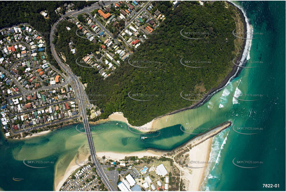 Vertical Aerial Photo Burleigh Heads QLD Aerial Photography