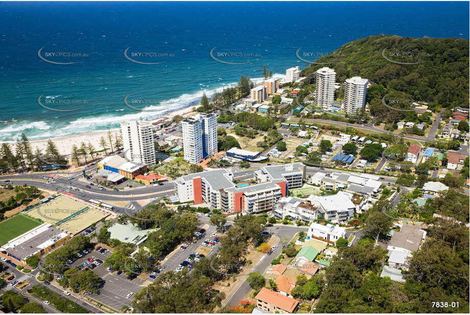 Aerial Photo Burleigh Heads QLD Aerial Photography