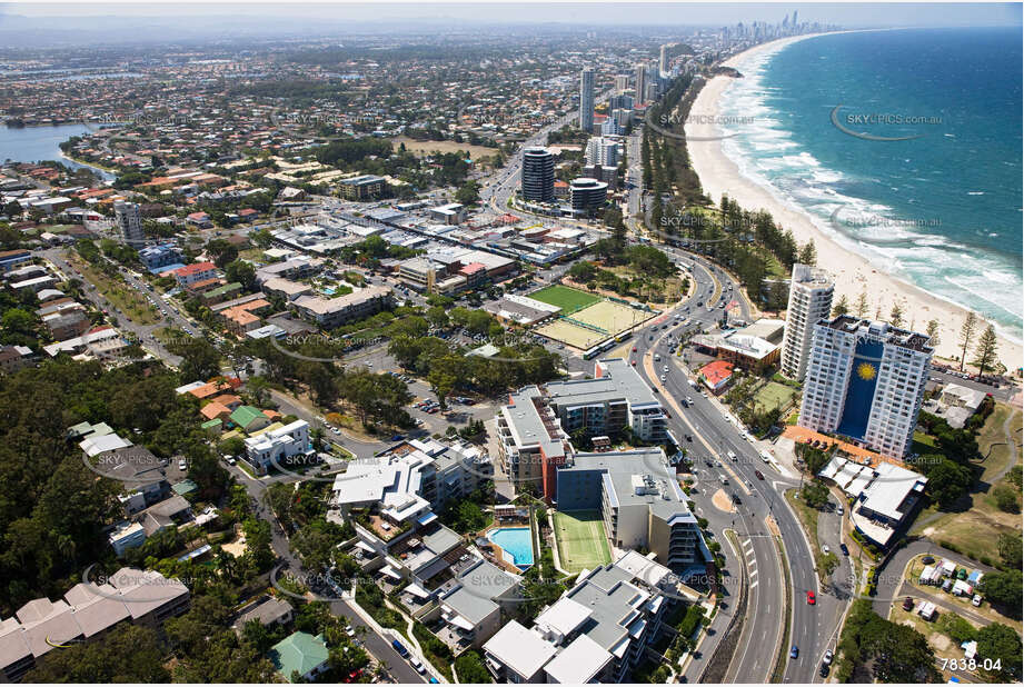 Aerial Photo Burleigh Heads QLD Aerial Photography