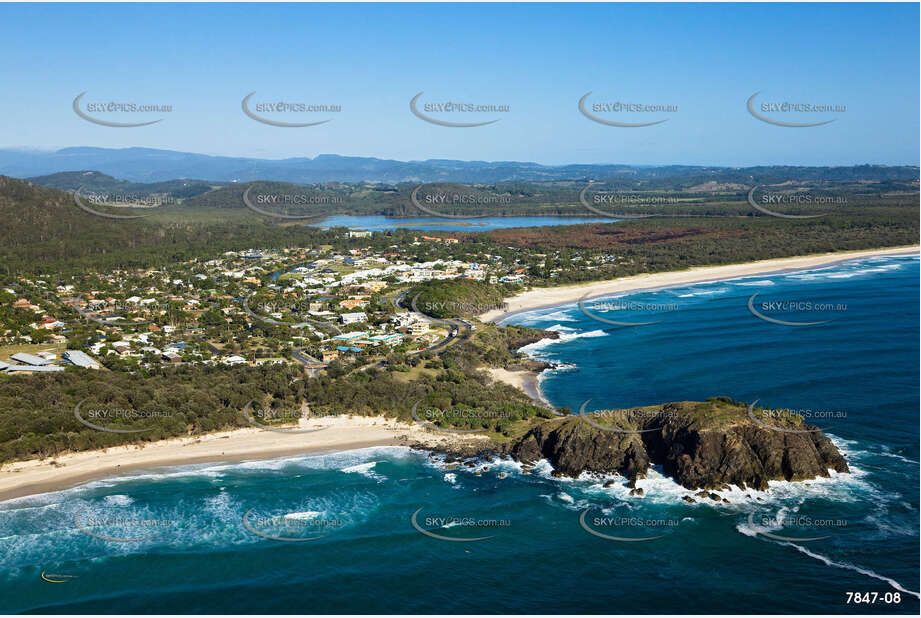 Aerial Photo Cabarita Beach / Bogangar NSW Aerial Photography