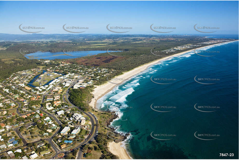 Aerial Photo Cabarita Beach / Bogangar NSW Aerial Photography