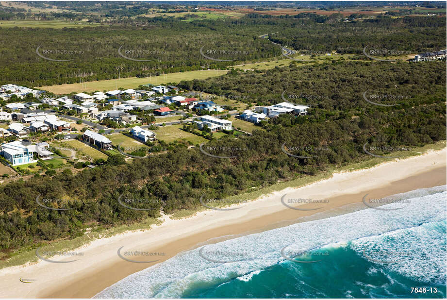 Aerial Photo Casuarina Beach NSW Aerial Photography