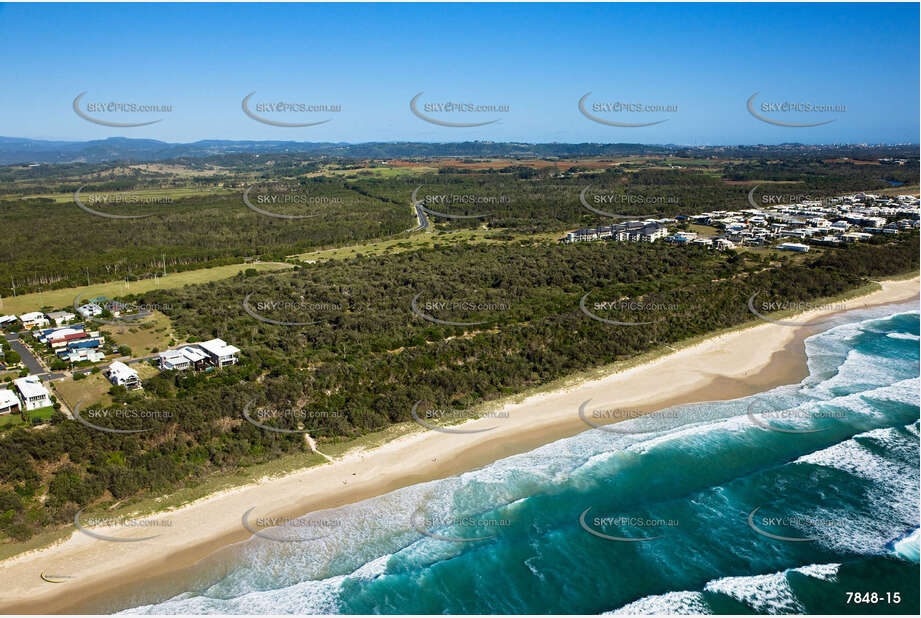Aerial Photo Casuarina Beach NSW Aerial Photography