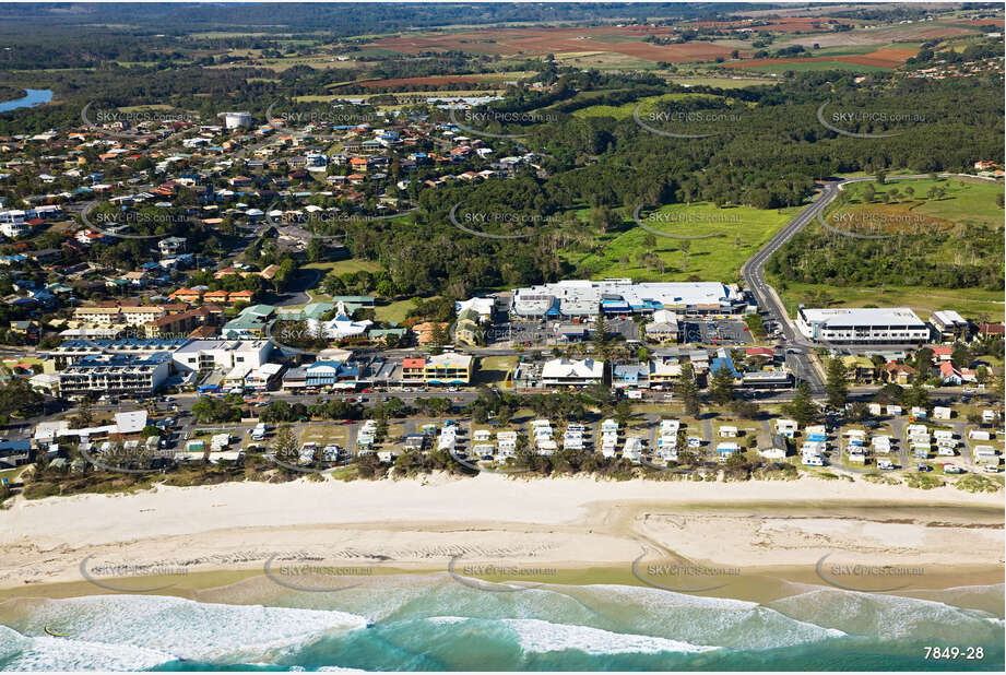 Aerial Photo Kingscliff NSW Aerial Photography