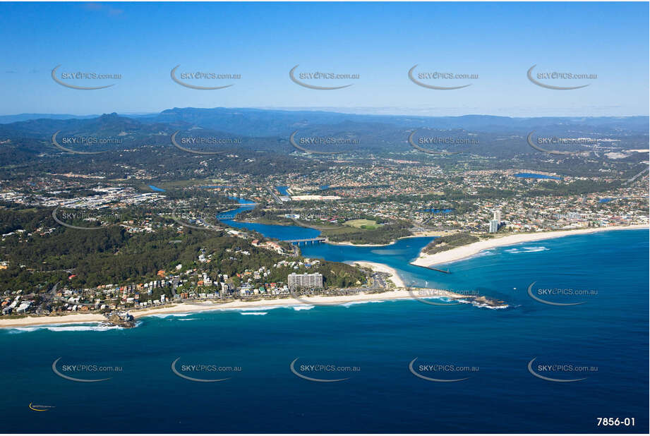 Aerial Photo Currumbin QLD Aerial Photography