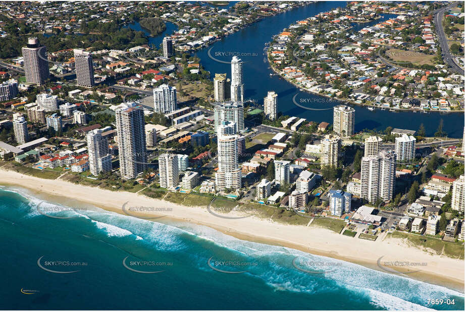 Aerial Photo Surfers Paradise QLD Aerial Photography