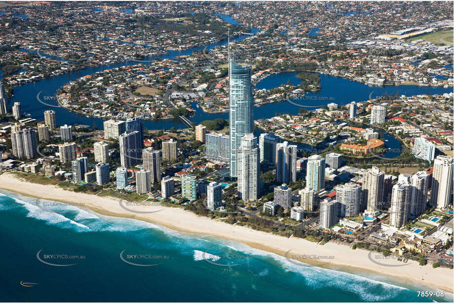 Aerial Photo Surfers Paradise QLD Aerial Photography