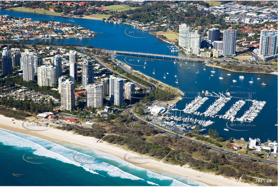 Aerial Photo Main Beach QLD Aerial Photography