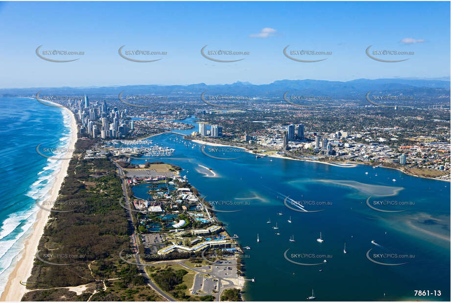 Aerial Photo Main Beach QLD Aerial Photography