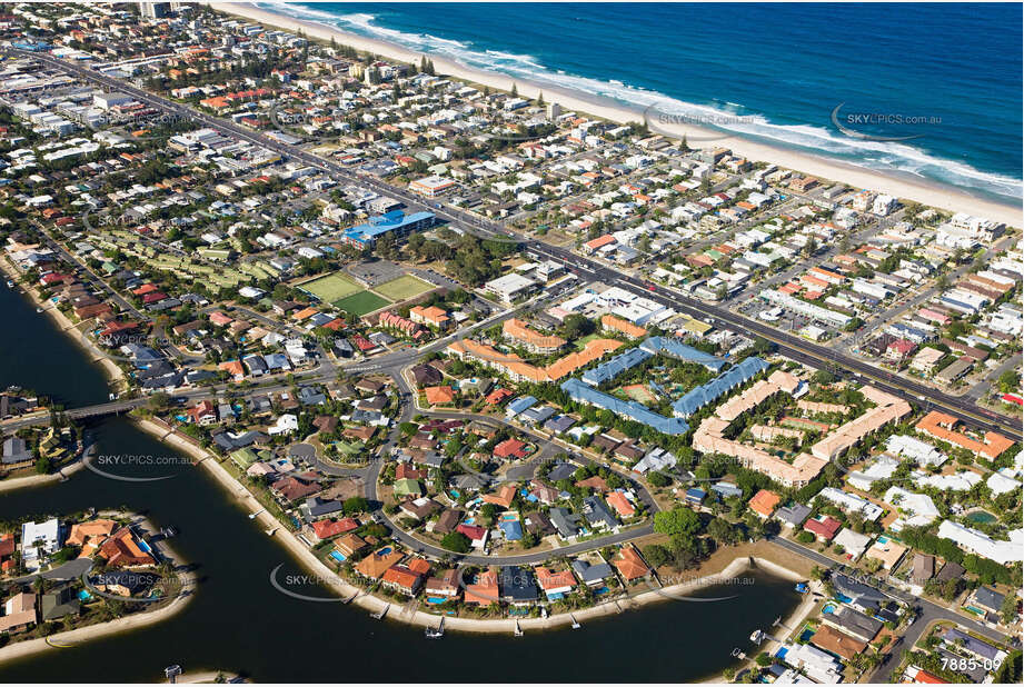 Aerial Photo Mermaid Waters QLD Aerial Photography