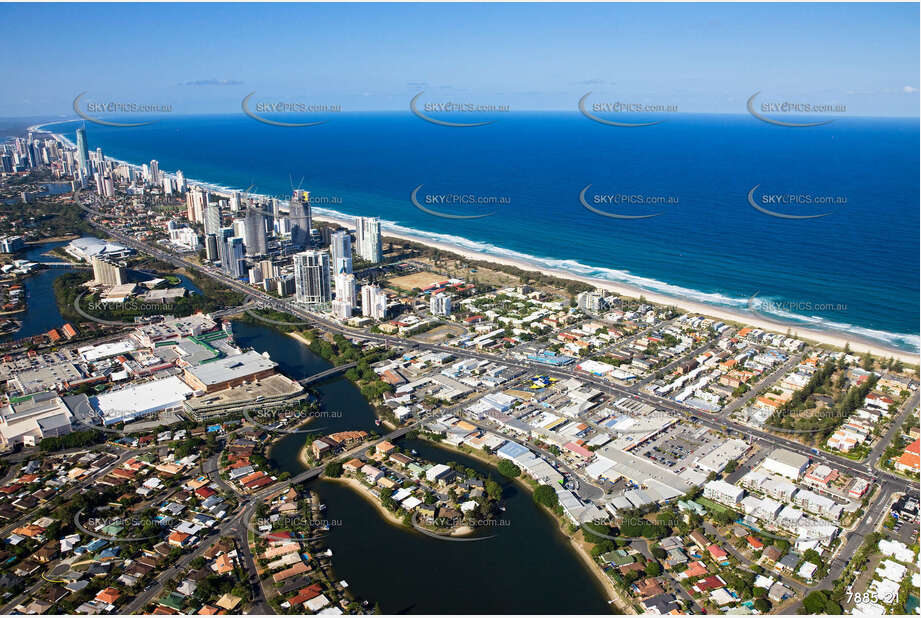 Aerial Photo Mermaid Waters QLD Aerial Photography