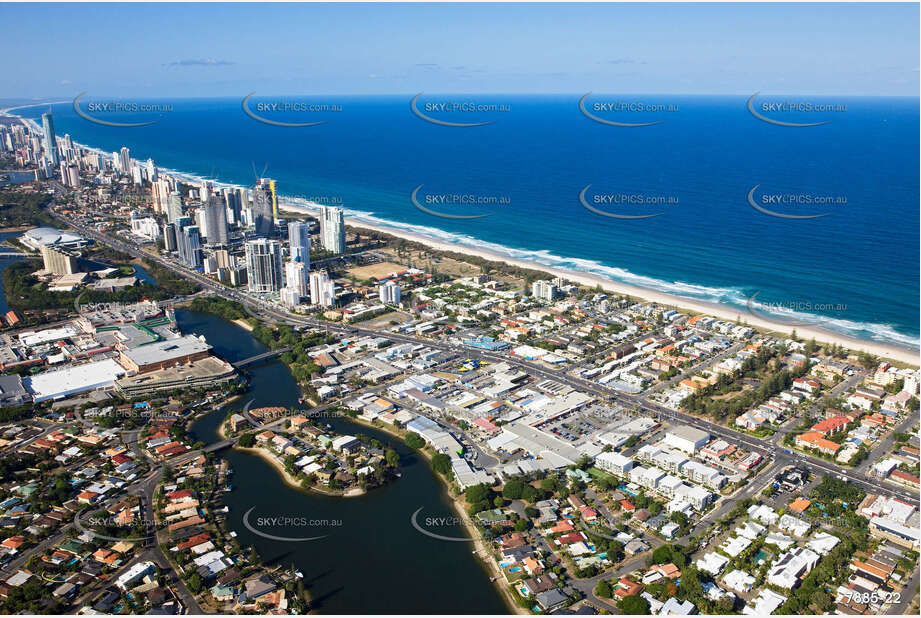 Aerial Photo Mermaid Waters QLD Aerial Photography