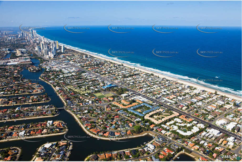 Aerial Photo Mermaid Waters QLD Aerial Photography