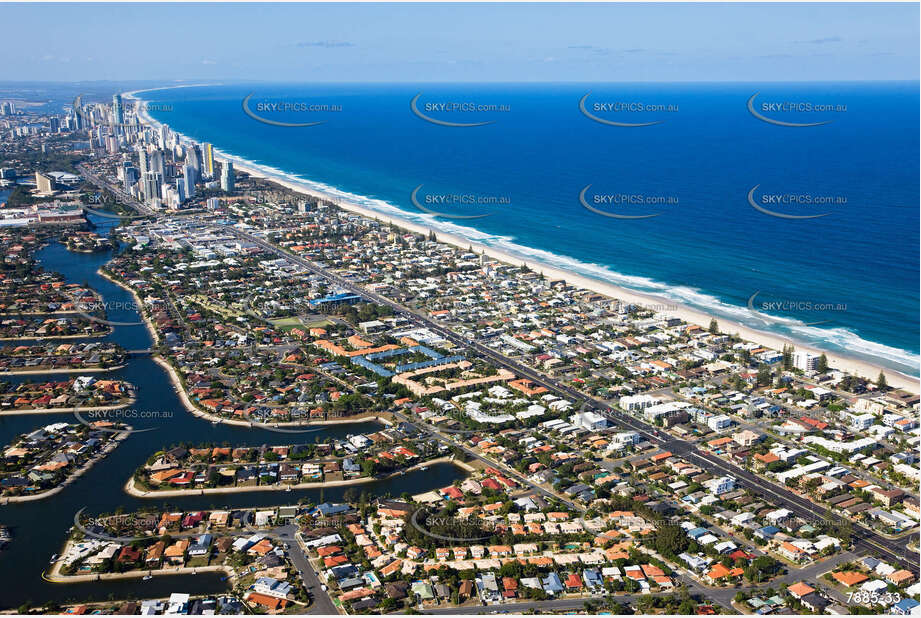 Aerial Photo Mermaid Waters QLD Aerial Photography