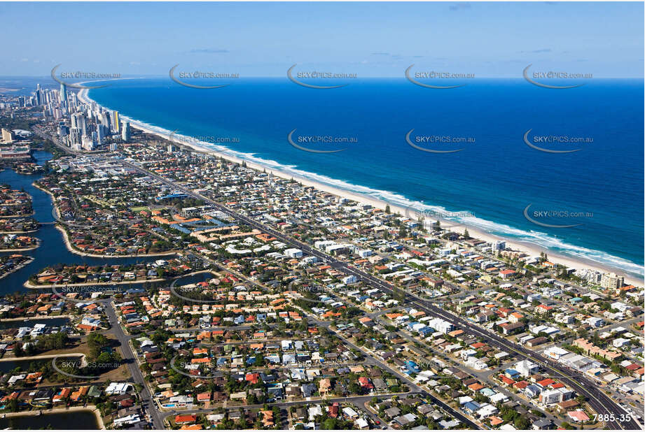 Aerial Photo Mermaid Waters QLD Aerial Photography