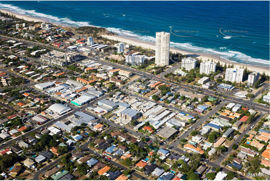 Aerial Photo Burleigh Heads QLD Aerial Photography