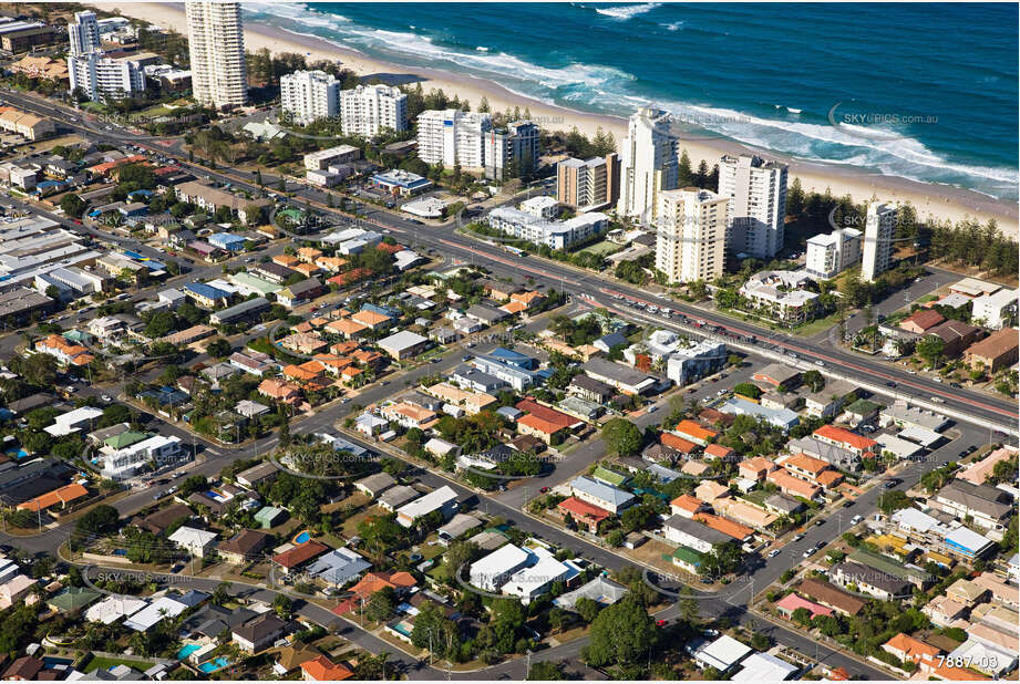 Aerial Photo Burleigh Heads QLD Aerial Photography