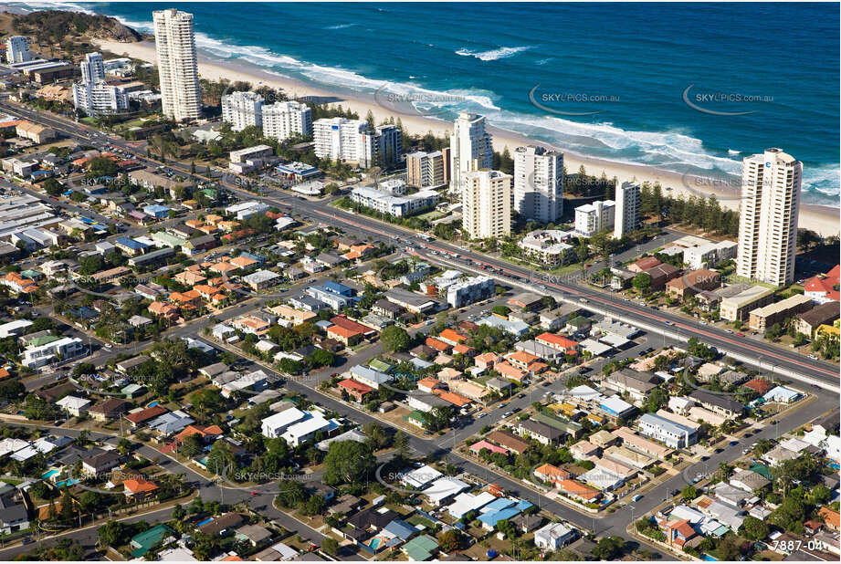 Aerial Photo Burleigh Heads QLD Aerial Photography