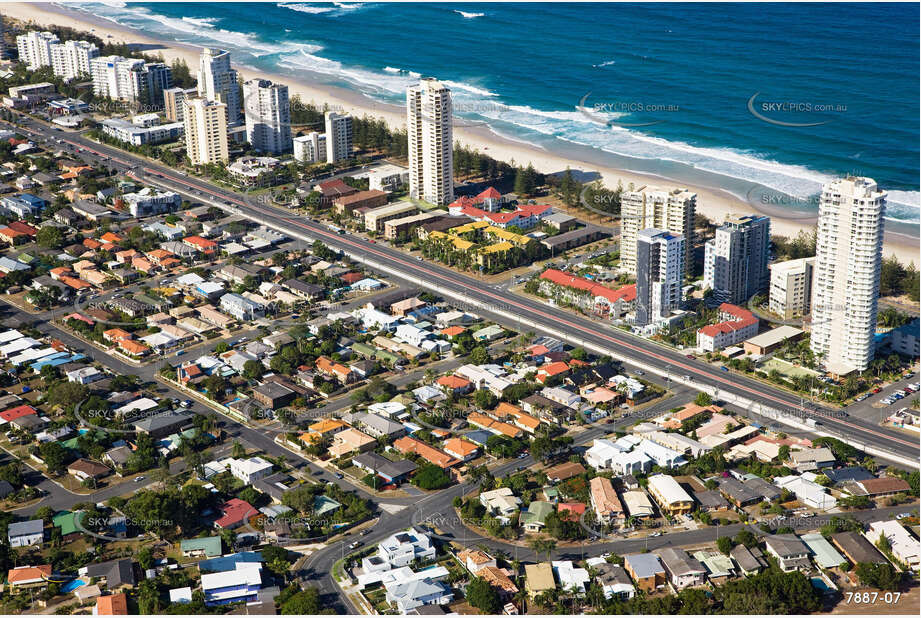 Aerial Photo Burleigh Heads QLD Aerial Photography