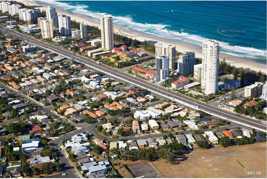 Aerial Photo Burleigh Heads QLD Aerial Photography